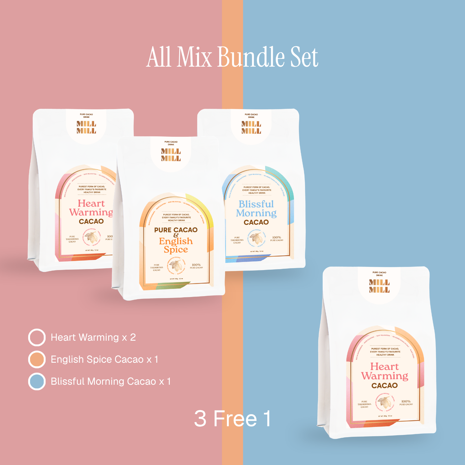 Cacao bar bundle set