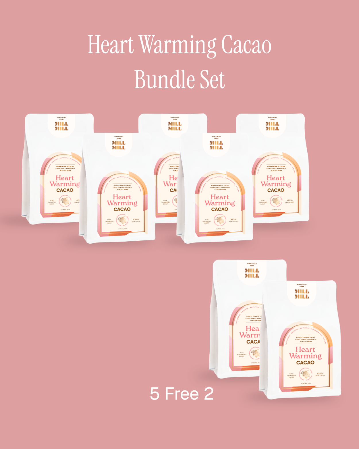 Heart Warming Cacao Bundle Set 5 free 2