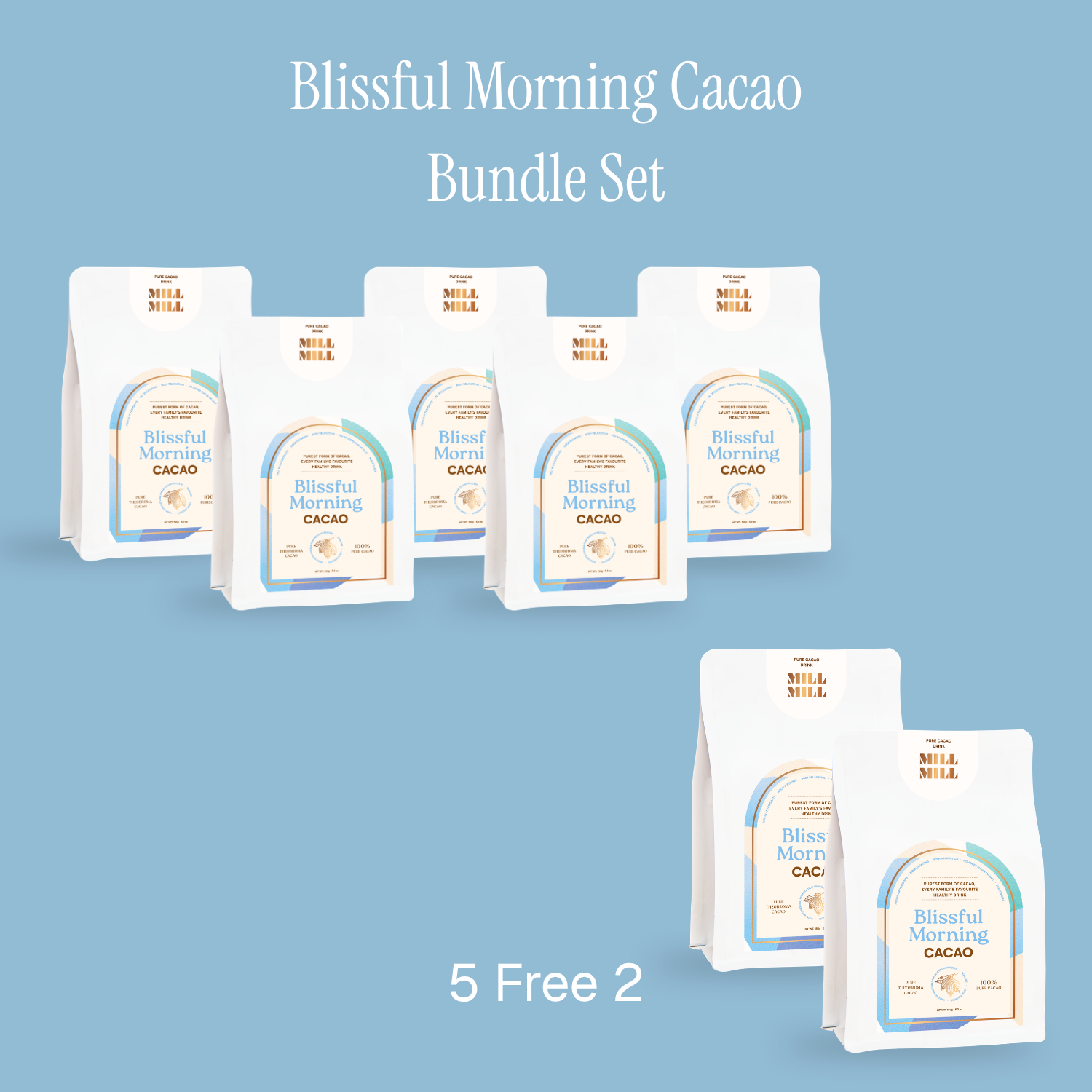 Blissful Morning Cacao Bundle Set 5 Free 2