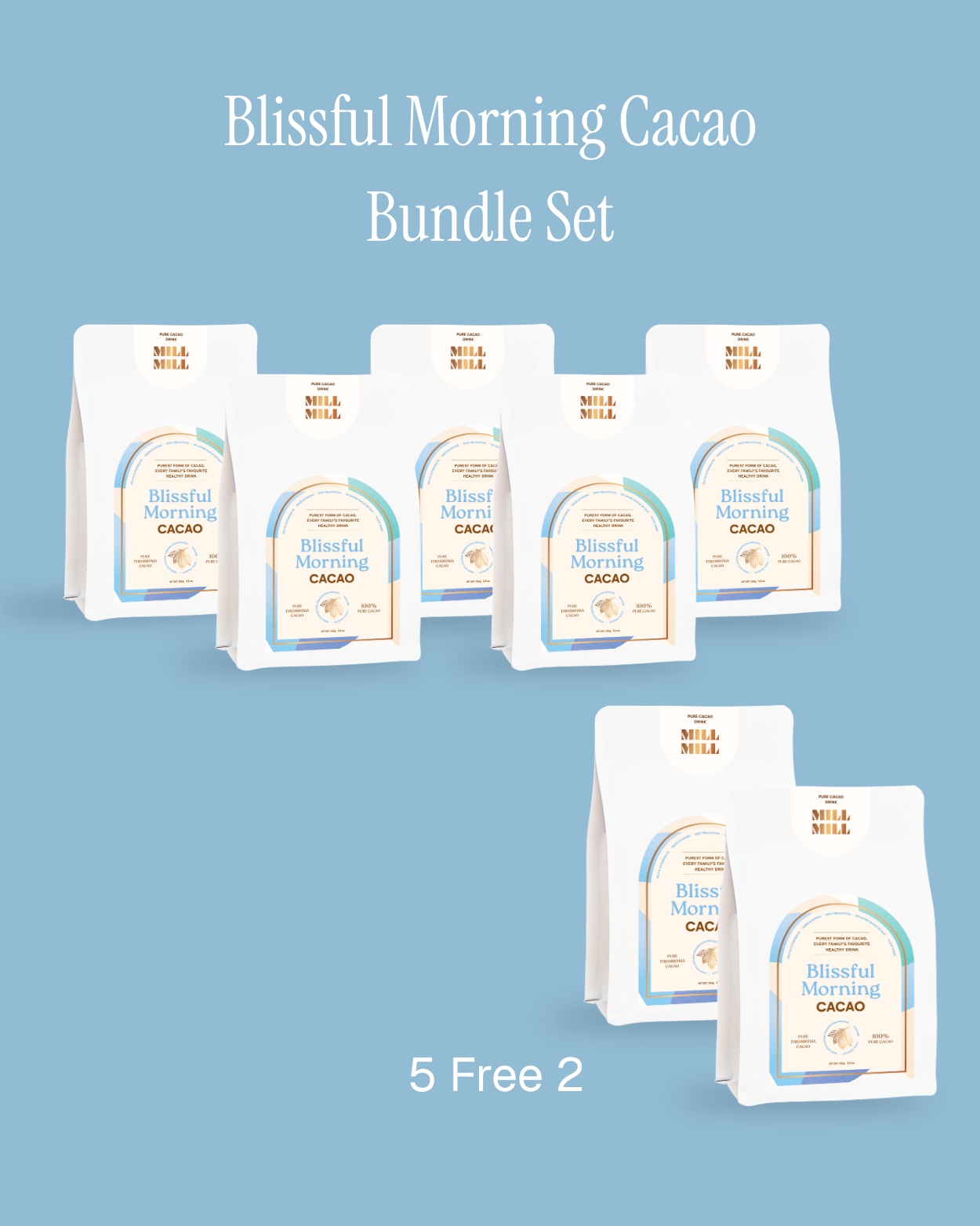 Blissful Morning Cacao Bundle Set 5 Free 2