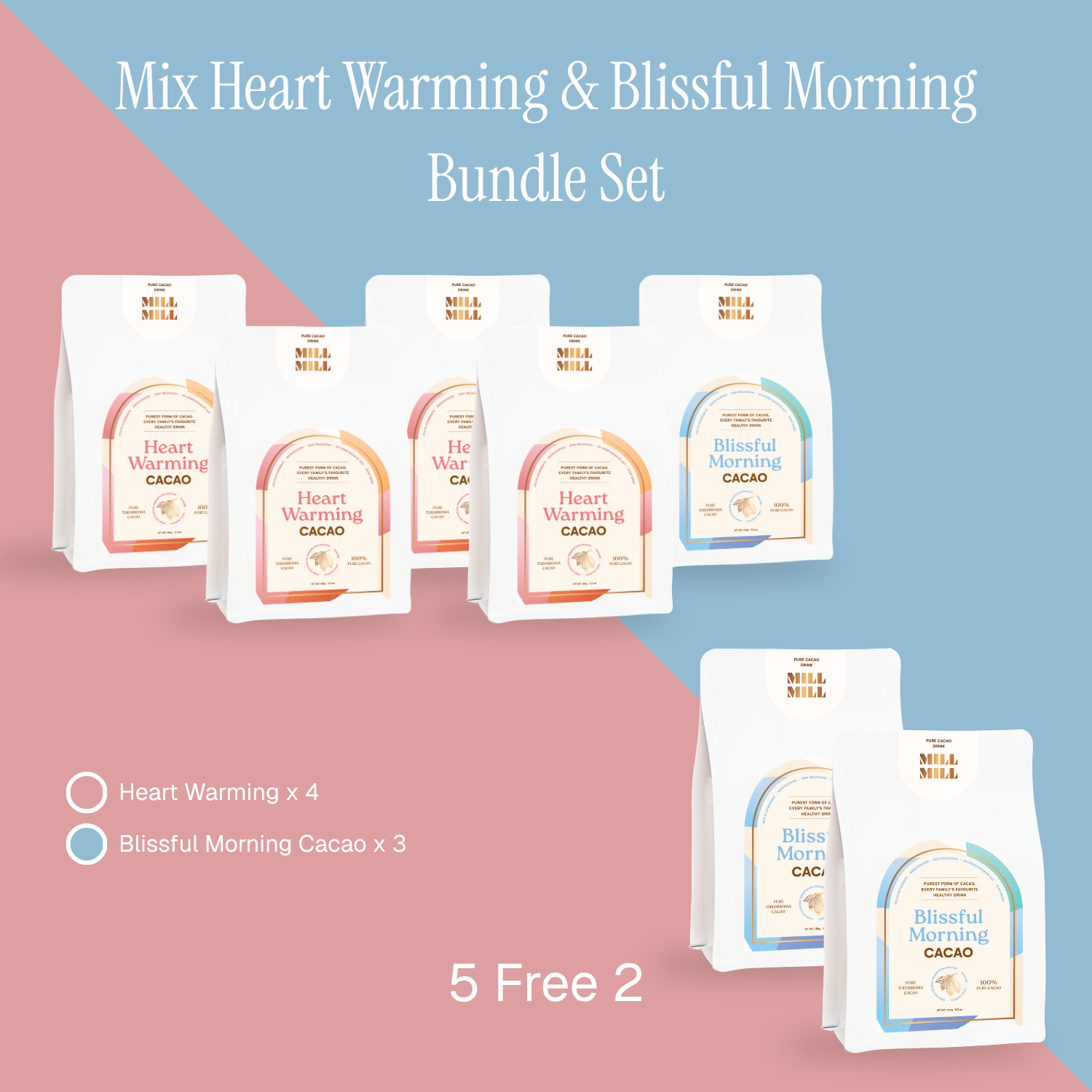Mix Heart Warming & Blissful Morning Bundle Set 5 free 2