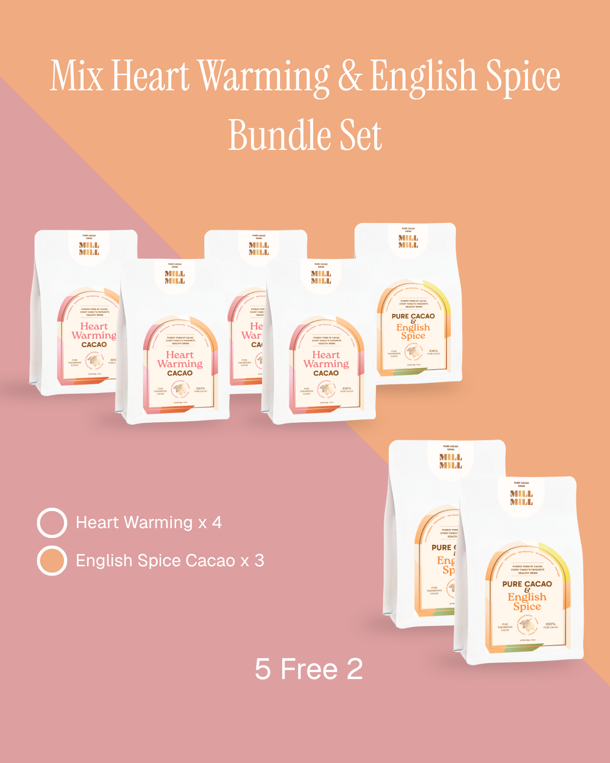 Mix Heart Warming & English Spice Bundle Set 5 free 2
