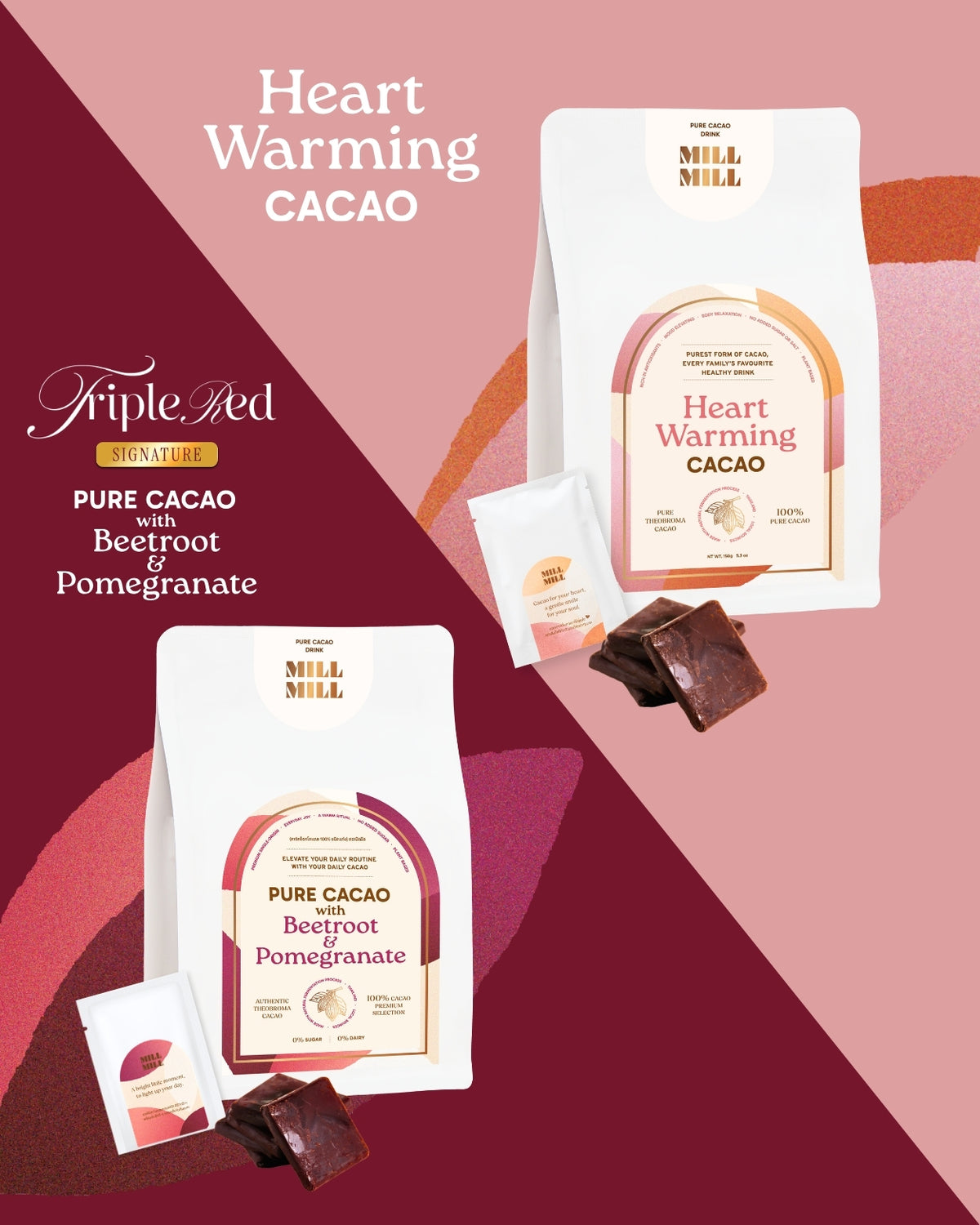 Mix Triple Red & Heart Warming Set 5 free 2